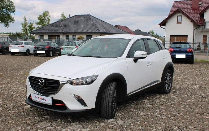 Mazda CX-3 cena 78500 przebieg: 75900, rok produkcji 2019 z Kietrz małe 562